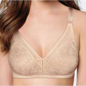 WonderBra Double Support Wireless Bra Style W3372 Women's 38D NWT - Soft Taupe
